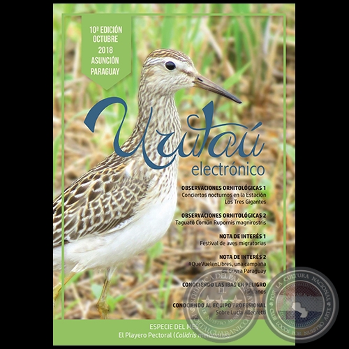 URUTAÚ ELECTRÓNICO - 10° EDICIÓN - OCTUBRE 2018